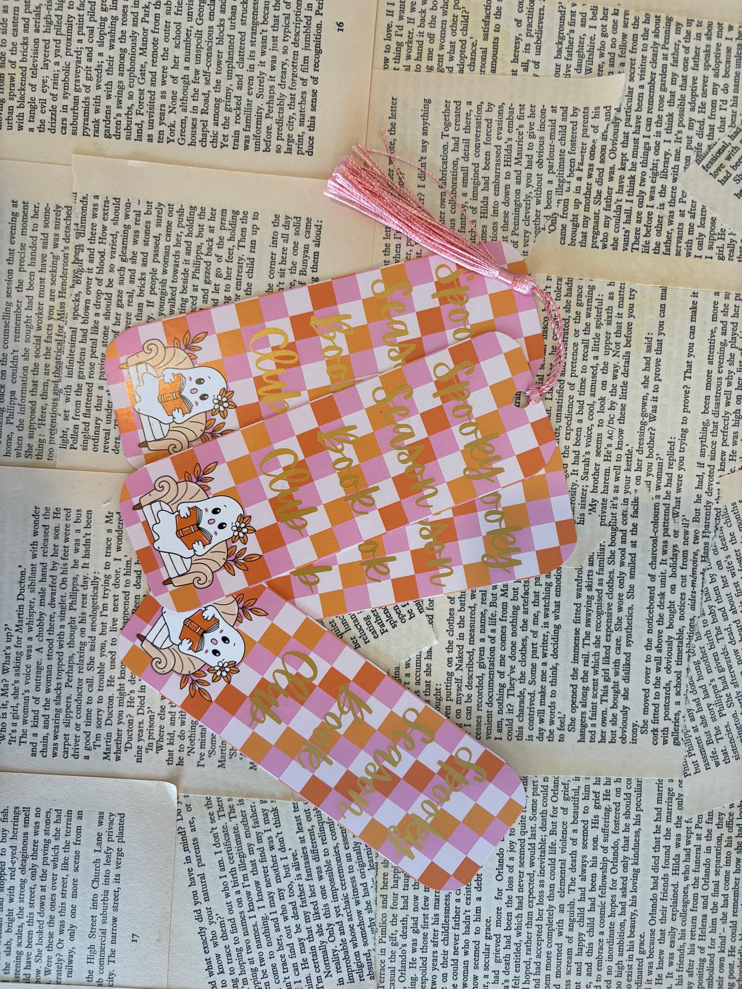 Spooky season Book Mark