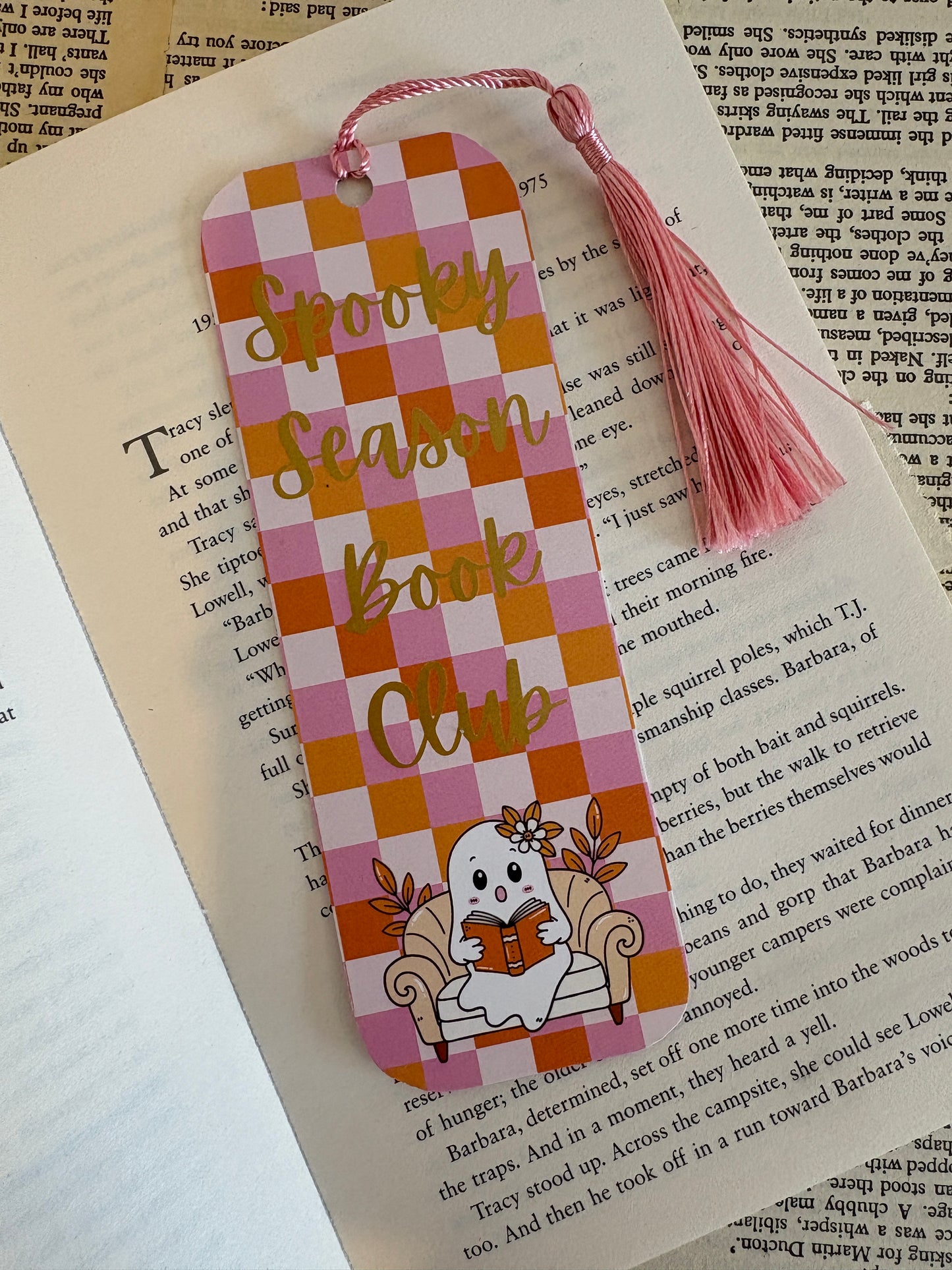 Spooky season Book Mark