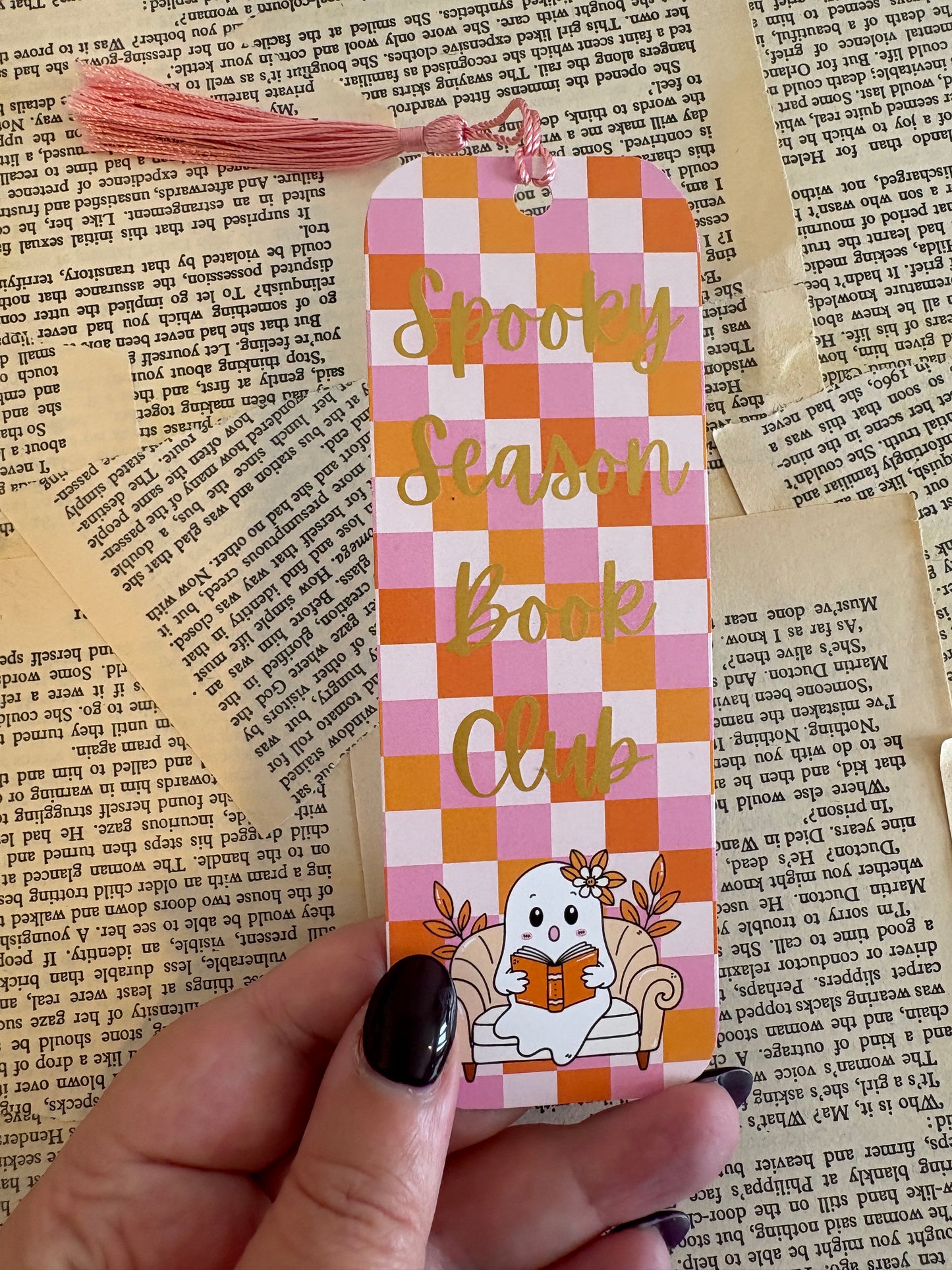 Spooky season Book Mark