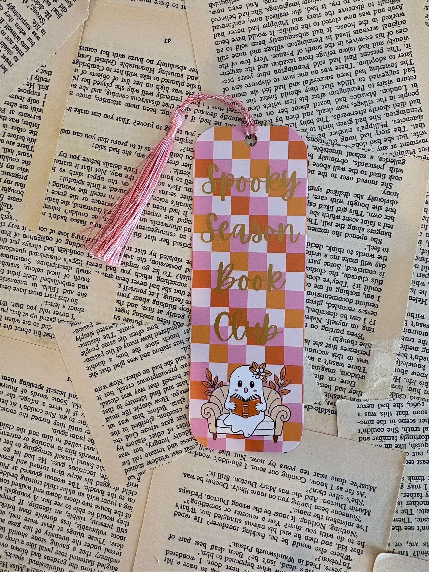 Spooky season Book Mark