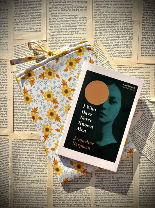 Autumnal Tie Top Book sleeve SUNFLOWERS